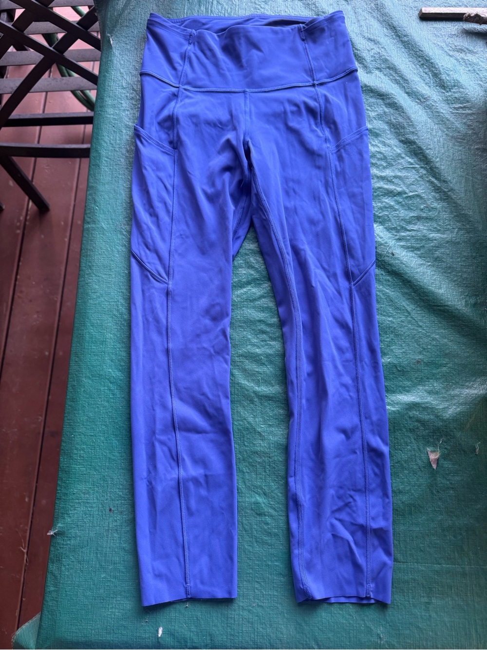lululemon Cobalt Blue High-Waist Active Leggings